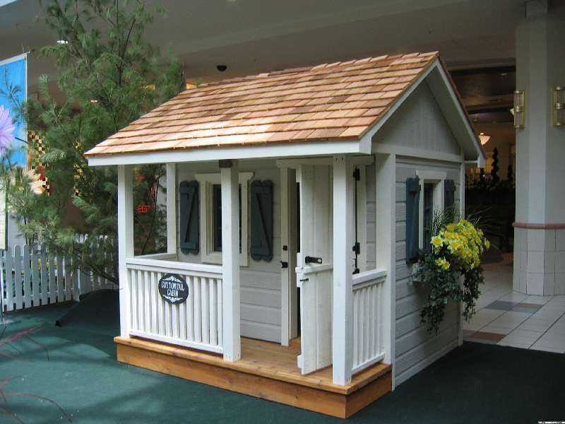 Peach Pickers Porch playhouse designs