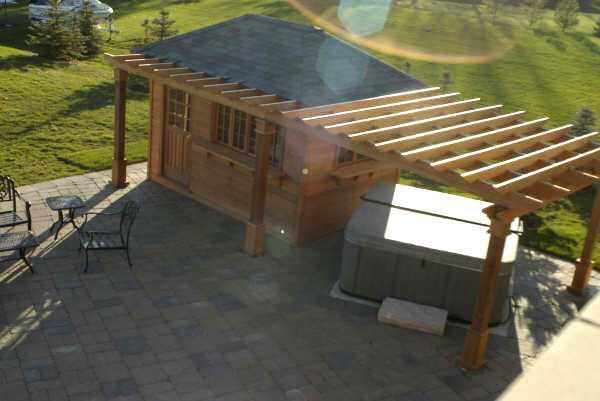 Sonoma pool house plans 1
