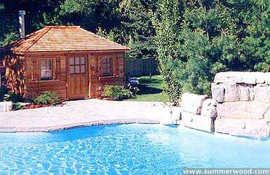 Sonoma pool house plans
