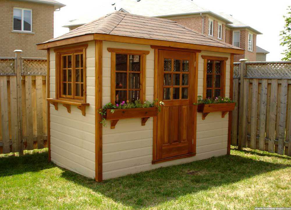 Small Sonoma Garden Shed plans