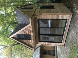 backyard 10 x 10 Bala Bunkie built with True North Plans - ID number 255857-1