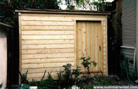 Small Sarawalk Garden Shed plans