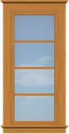 TR3 Traditional Full Length Window (Fixed)