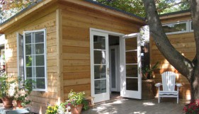 Cedar Siding Urban cabin plans