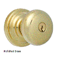 DH5A Decorative Solid Forged Brass Entry Knobs (Single Door)