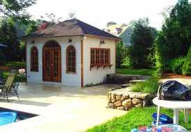 Sonoma pool house designs