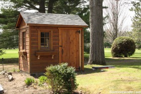 Cedar Palmerston Cabin shed plans