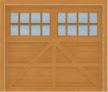 SCGD512 - Summerwood Cedar Carriage Garage Doors 512