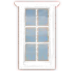 WV-W2 Single Casement Window